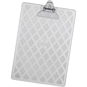 PRANCHETA PLASTICO OFICIO 35 X 23 X 0,3CM CRISTAL MAXCRIL