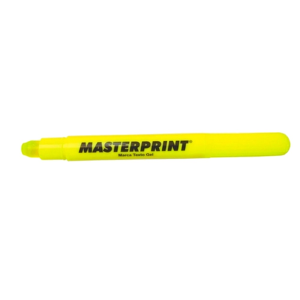 CANETA MARCA TEXTO GEL AMARELO CX C/ 6 UND MASTERPRINT - NAO INFORMADO