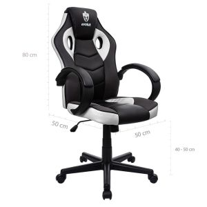 Cadeira Gamer EG901 Hunter Branco Evolut