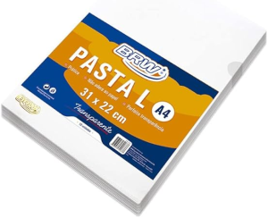 PASTA L (A4) (TRANSPARENTE) (PC.10) - NAO INFORMADO