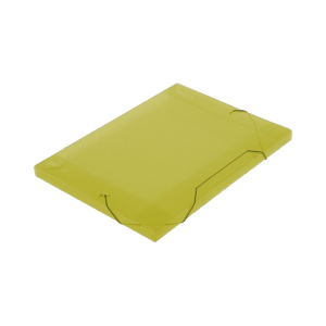 PASTA ABA ELASTICO 335 X 245MM LOMBO 1,8CM AMARELO POLIBRAS