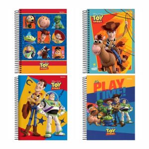 Caderno 1/4 Esp. Toy Story 80Fls Starschool