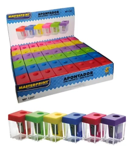 APONTADOR PLASTICO C/ DEPOSITO MASTERPRINT MP-1207
