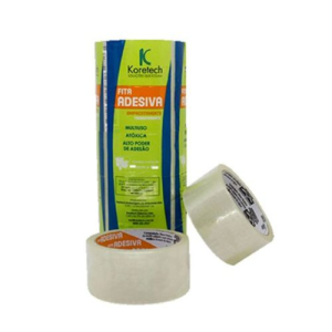 FITA EMPACOTAMENTO TRANSP. 45MM X 40M  KORETECH PCT 5
