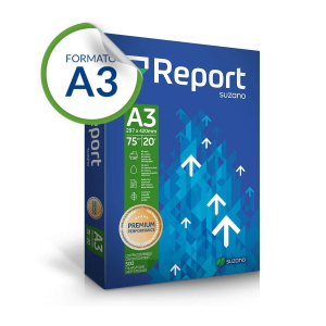PAPEL A3 REPORT PREMIUM 75G 420X297MM 500FLS