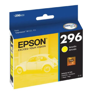 CART. EPSON T296 YELLOW ORIGINAL - NAO INFORMADO