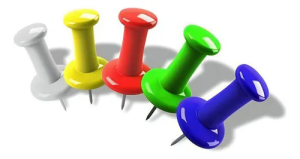ALFINETE TACA 8MM COLOR BRW - BLISTER COM 25 UNIDADES