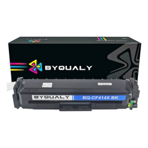 CART. TONER HP CF414X BLACK COM CHIP BYQUALY 7.5K