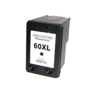Cartucho de Tinta HP 60XL Preto (Black) - Compatível 